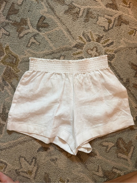 Reformation Pants - White Reformation linen Women's Shorts